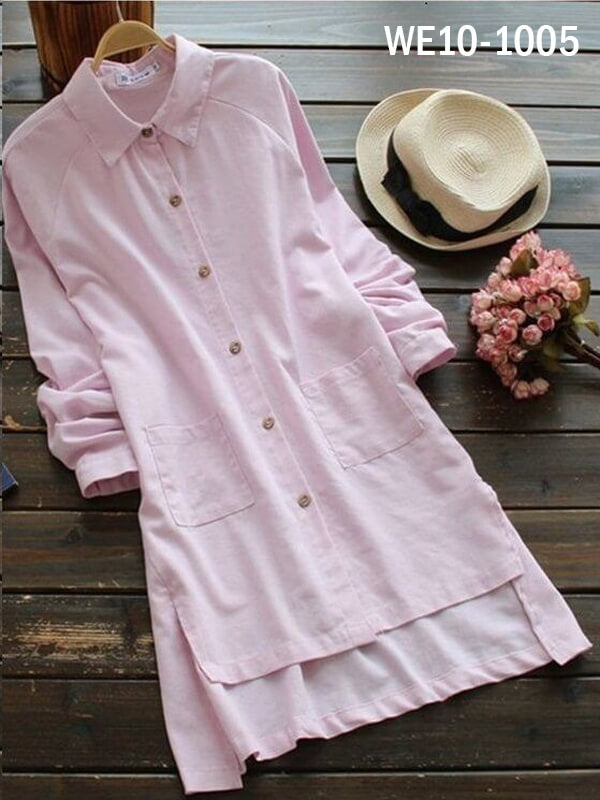 Solid Styles Pink Top
