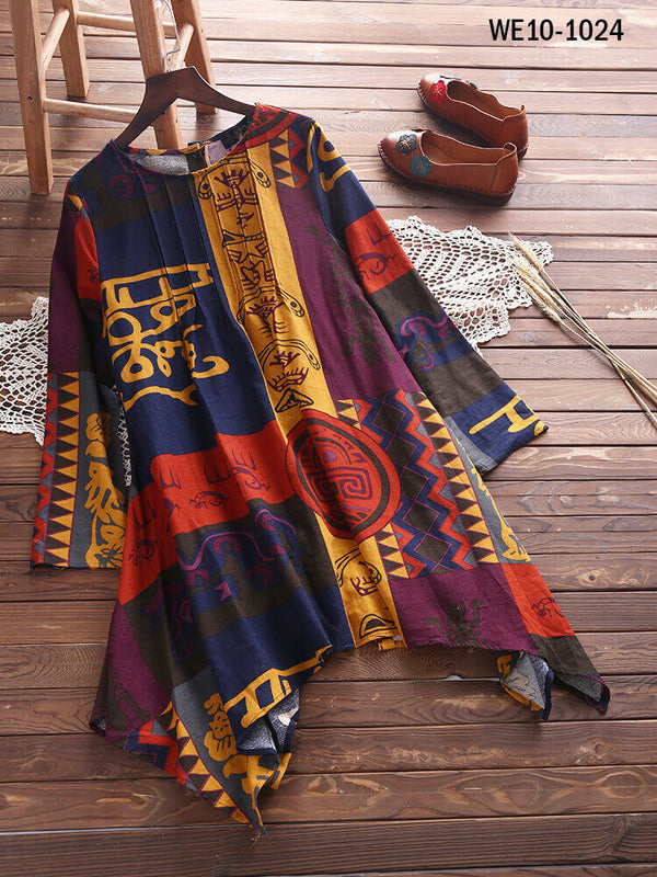 Multi Colour Printed Women Shirt