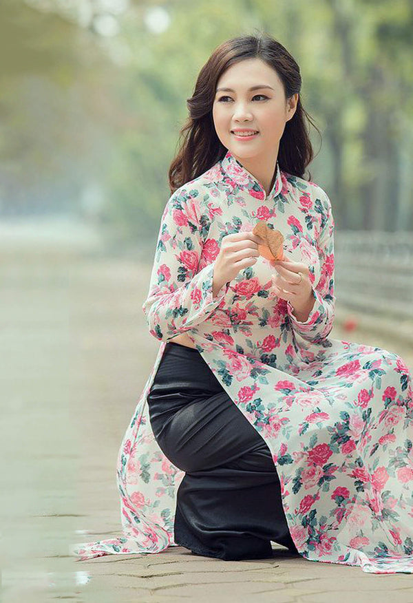 Stylish Floral Print Dress