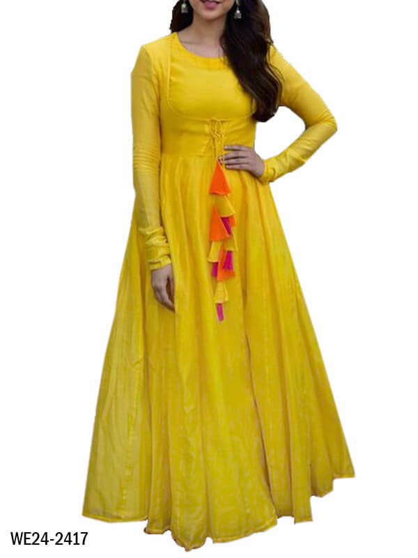 Full Long And Bridal Gown