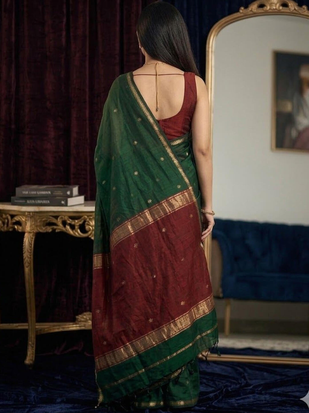 Traditional Saree Soft Silk Saree With Blouse Piece