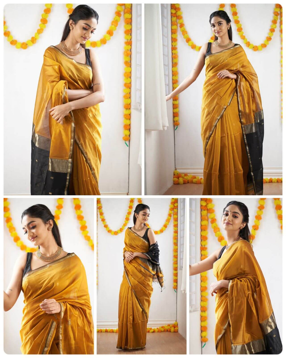 Women's Traditional Saree Soft Silk Saree With Blouse