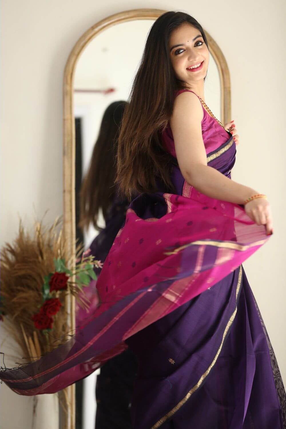 Traditional Saree Soft Silk Saree With Blouse Piece