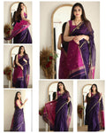Traditional Saree Soft Silk Saree With Blouse Piece
