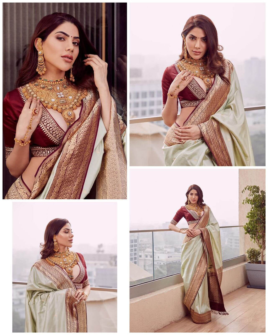 Women's Festive Wear Soft Silk Saree With Blouse Piece